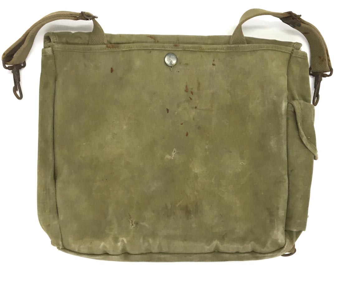 Battlefront Collectibles - WW2 US Army Musette Bag - 1942 Dated - SOLD