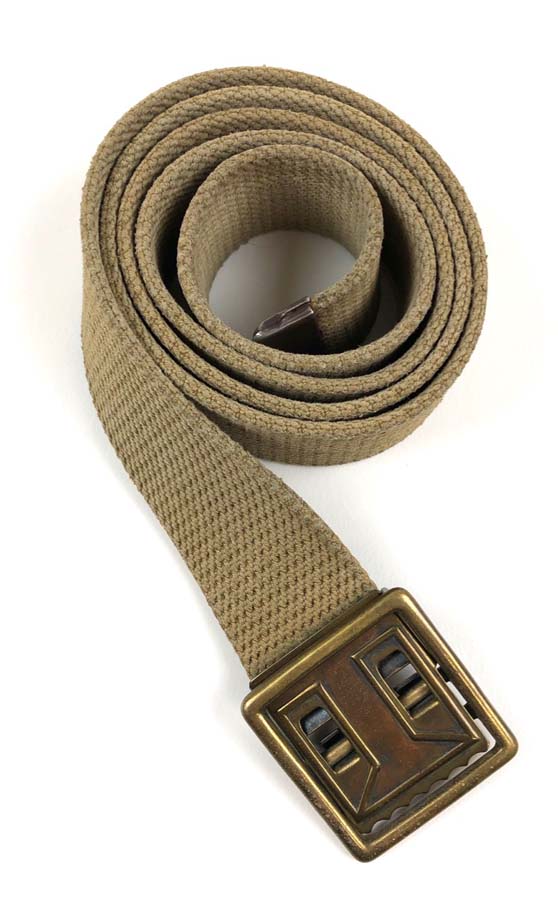 MILTEC US trouser belt with buckle threading OLIVE  MILITARY RANGE