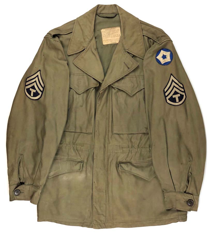 Battlefront Collectibles Ww2 Us Army M43 Named Field Jacket Sold