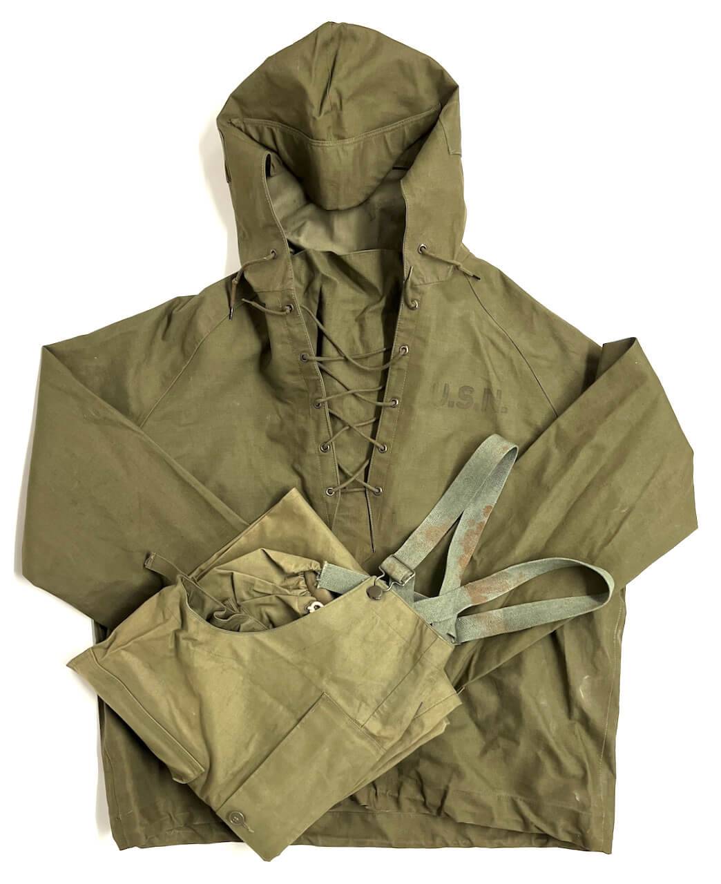 WW2 U.S. Navy Foul Weather Jacket & Coveralls | Battlefront Collectibles