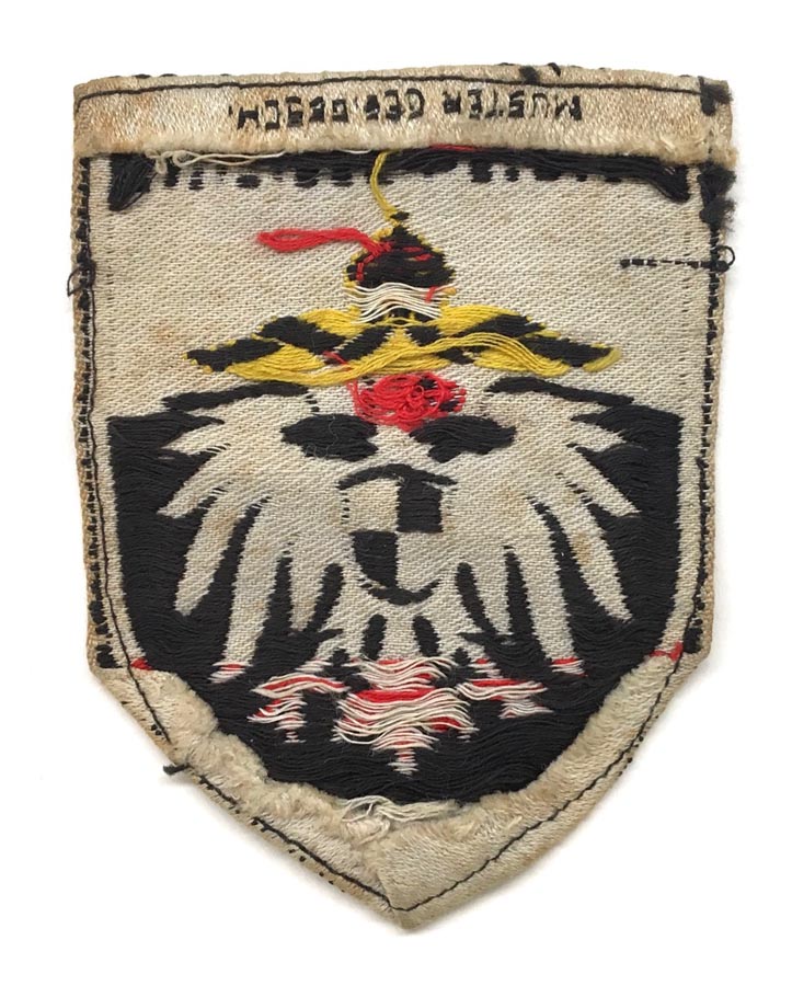Battlefront Collectibles - German Stahlhelm Westmark Sleeve Shield